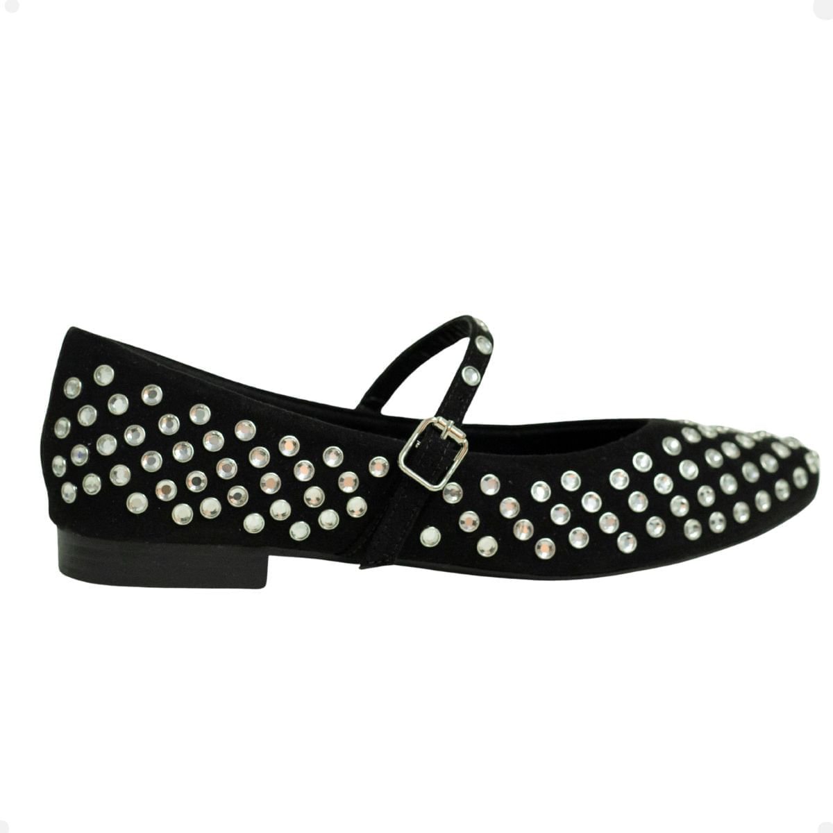 Sapatilha Classy Black Diamond Preto 1