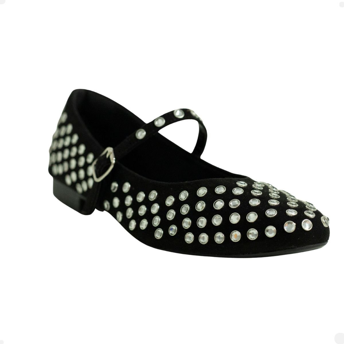 Sapatilha Classy Black Diamond Preto 2