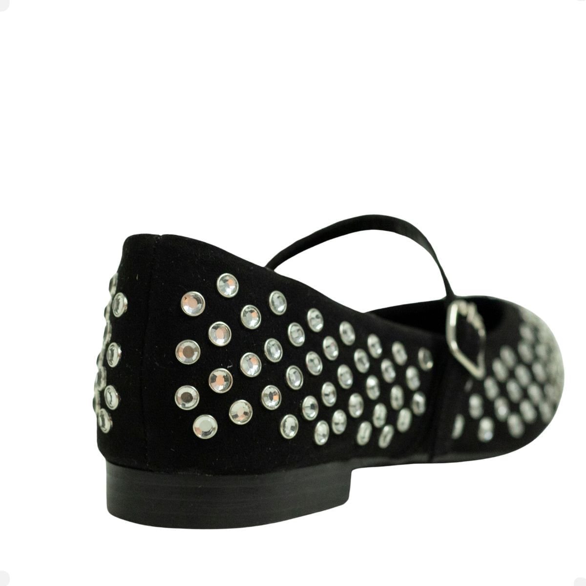 Sapatilha Classy Black Diamond Preto 5
