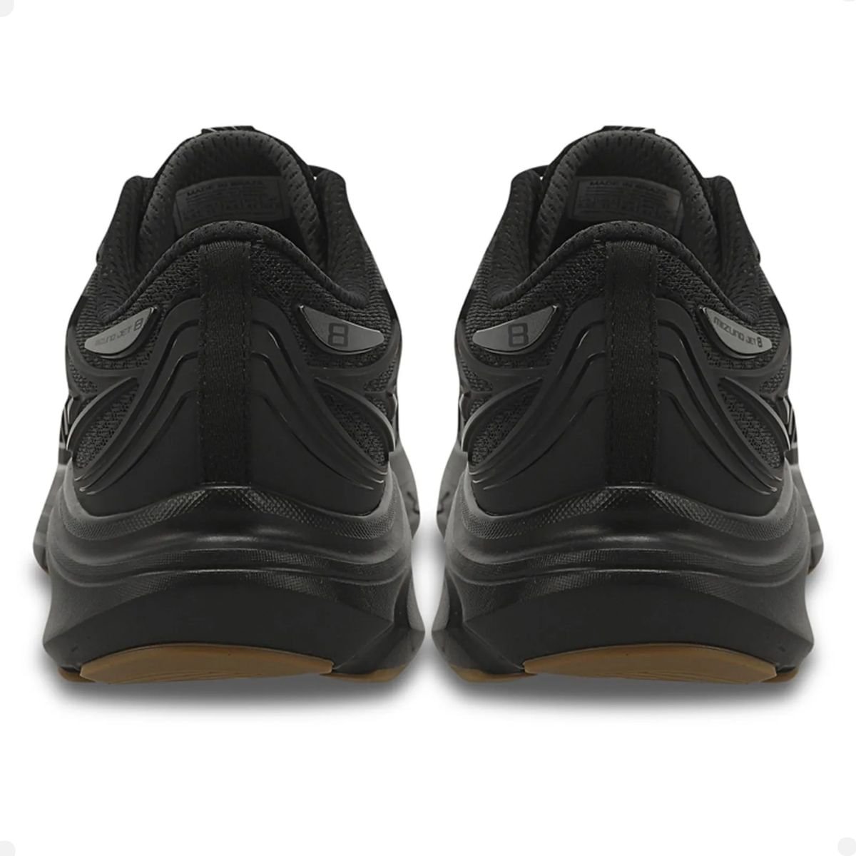 Tênis Corrida Masculino Mizuno Jet 8 Preto Preto 4
