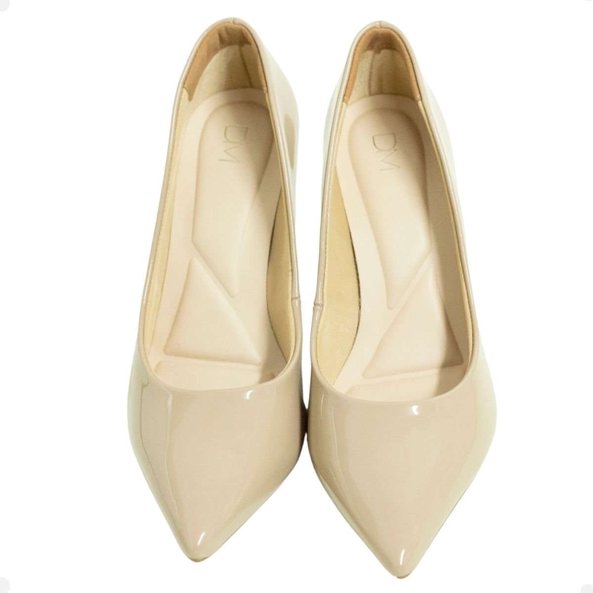 Scarpin Obsession Nude DM Branco 4