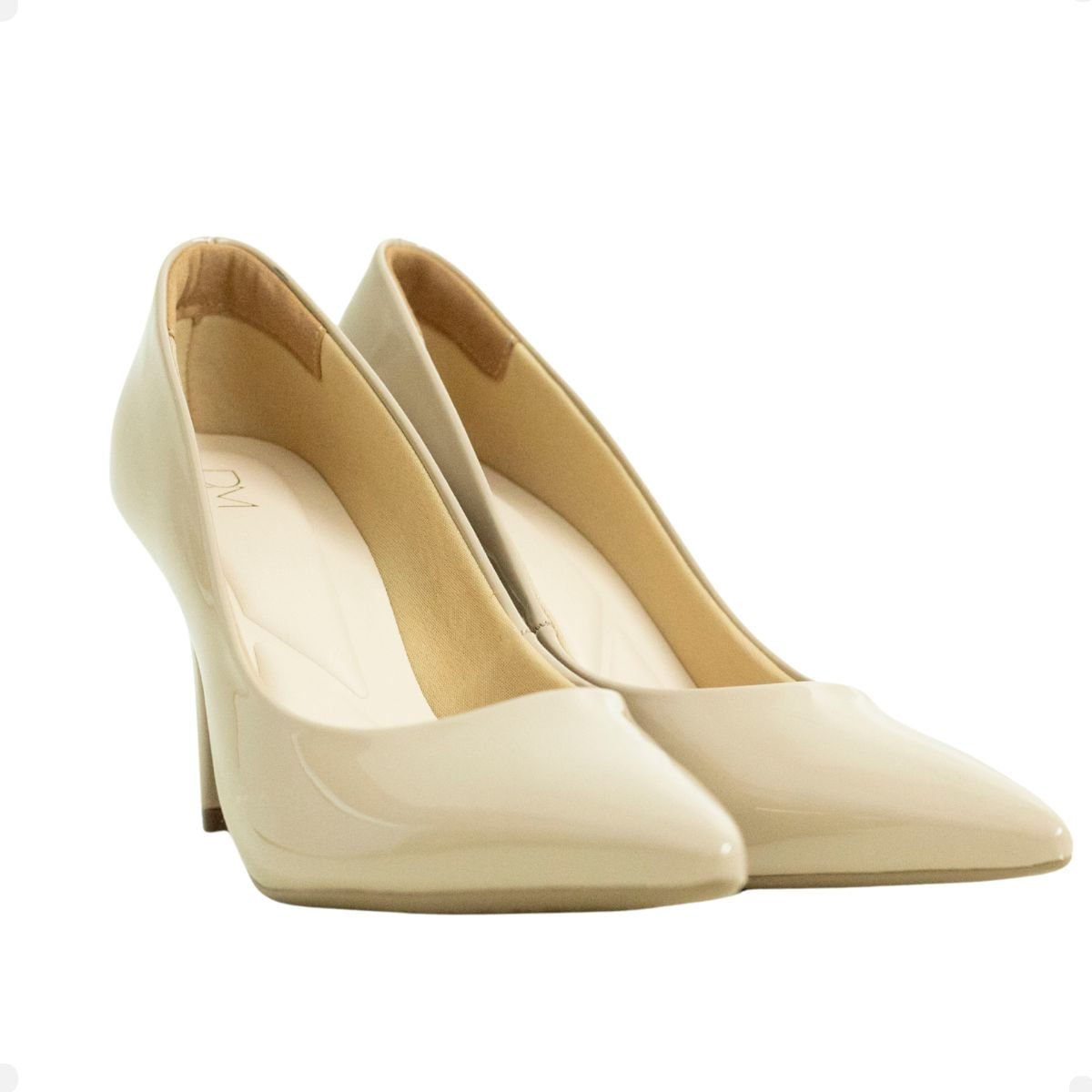 Scarpin Obsession Nude DM Branco 3