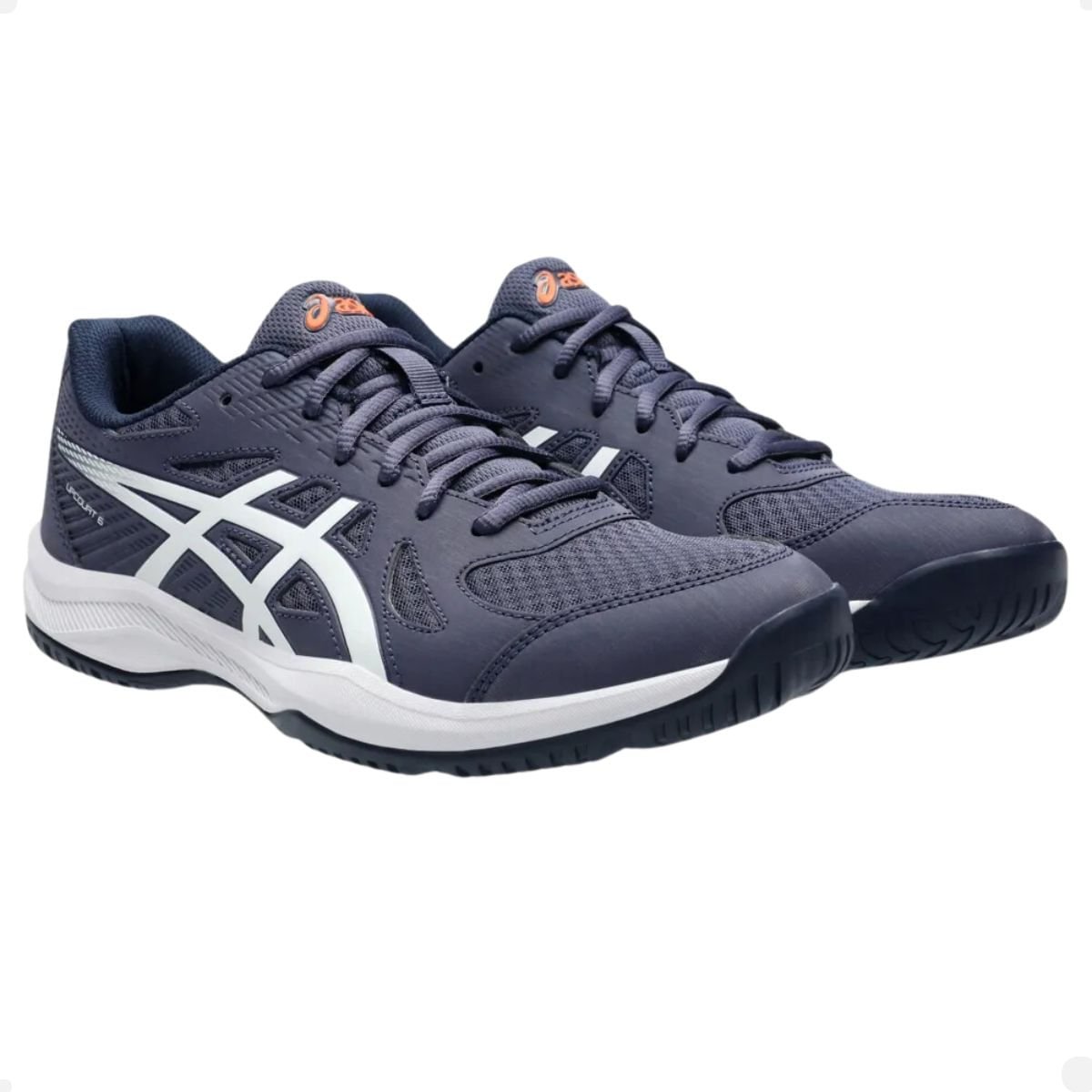 Tenis Tennis Masc Asics Upcourt 6 Azul Marinho 2