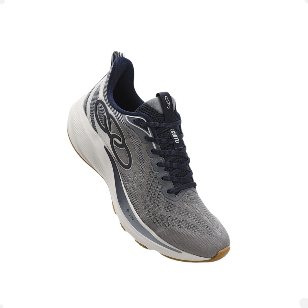 Tenis Running Masculino Running Olympikus Circuito Cinza Cinza 2
