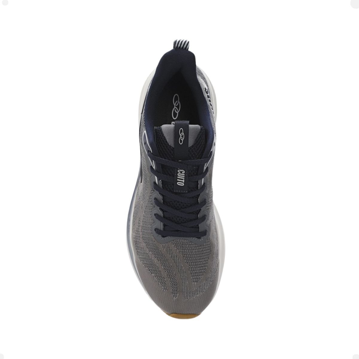 Tenis Running Masculino Running Olympikus Circuito Cinza Cinza 3