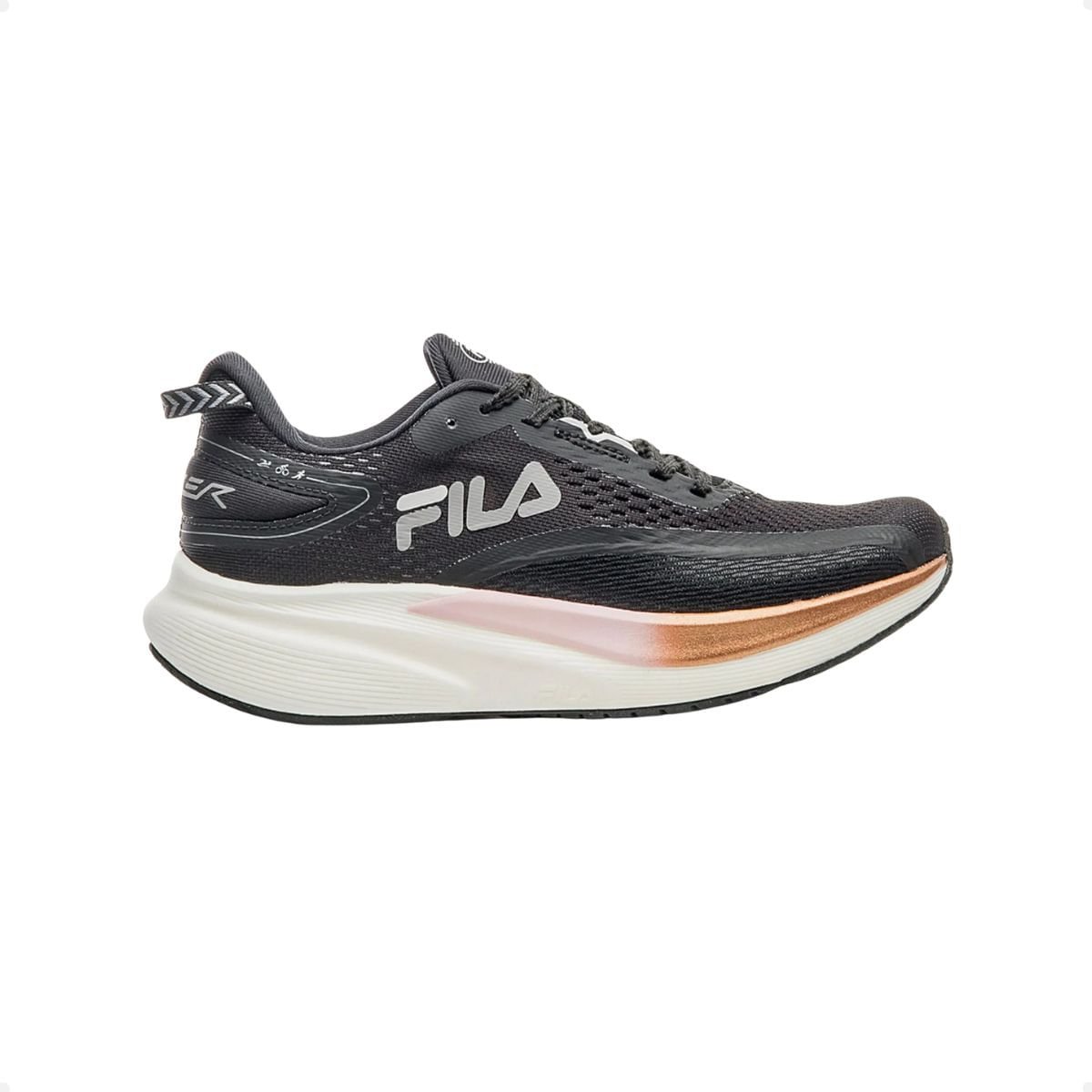 Tenis Running Fem Fila Racer T2 Xtreme F02r00156-6553 Preto/Cobre/Rosa 1