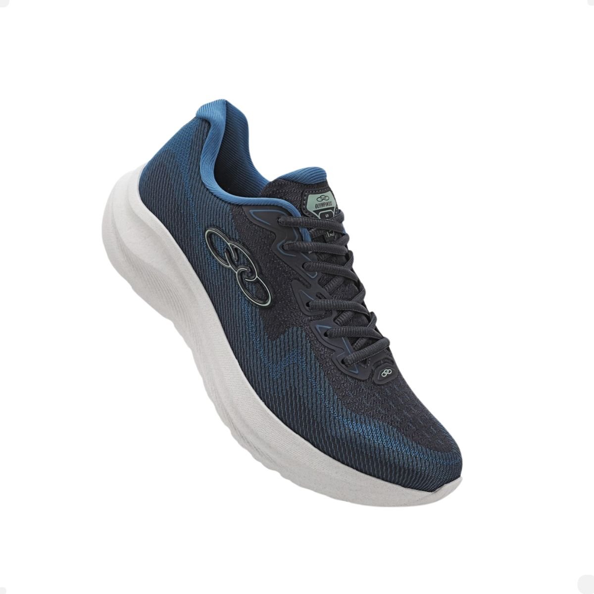 Tenis Running Masulino  Olympikus Sagaz Azul Azul 2