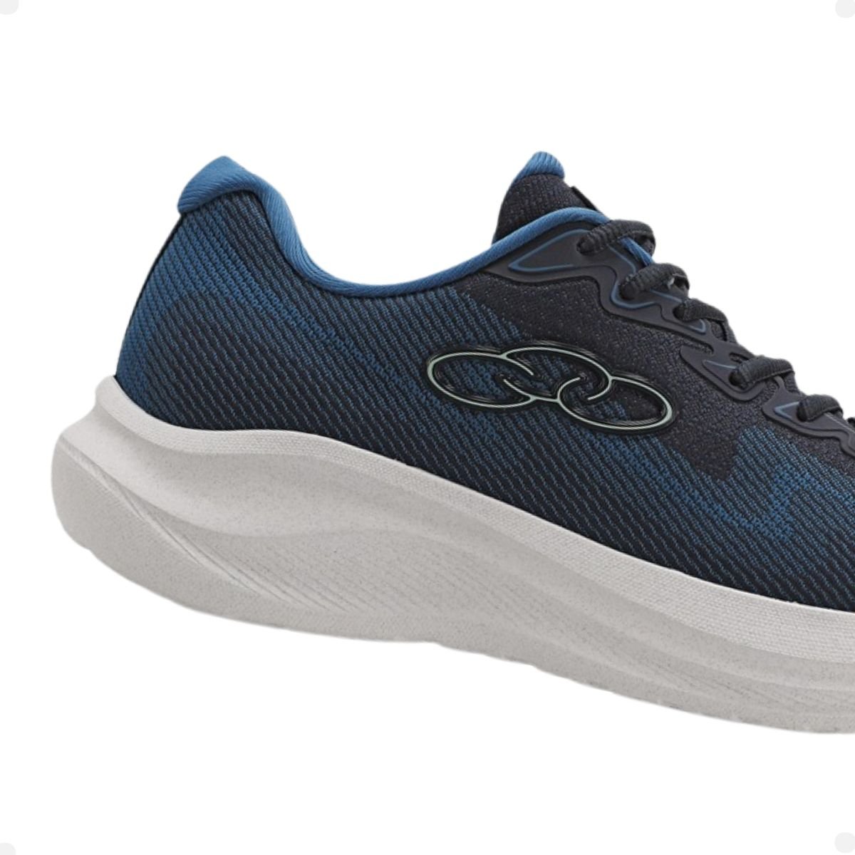 Tenis Running Masulino  Olympikus Sagaz Azul Azul 4