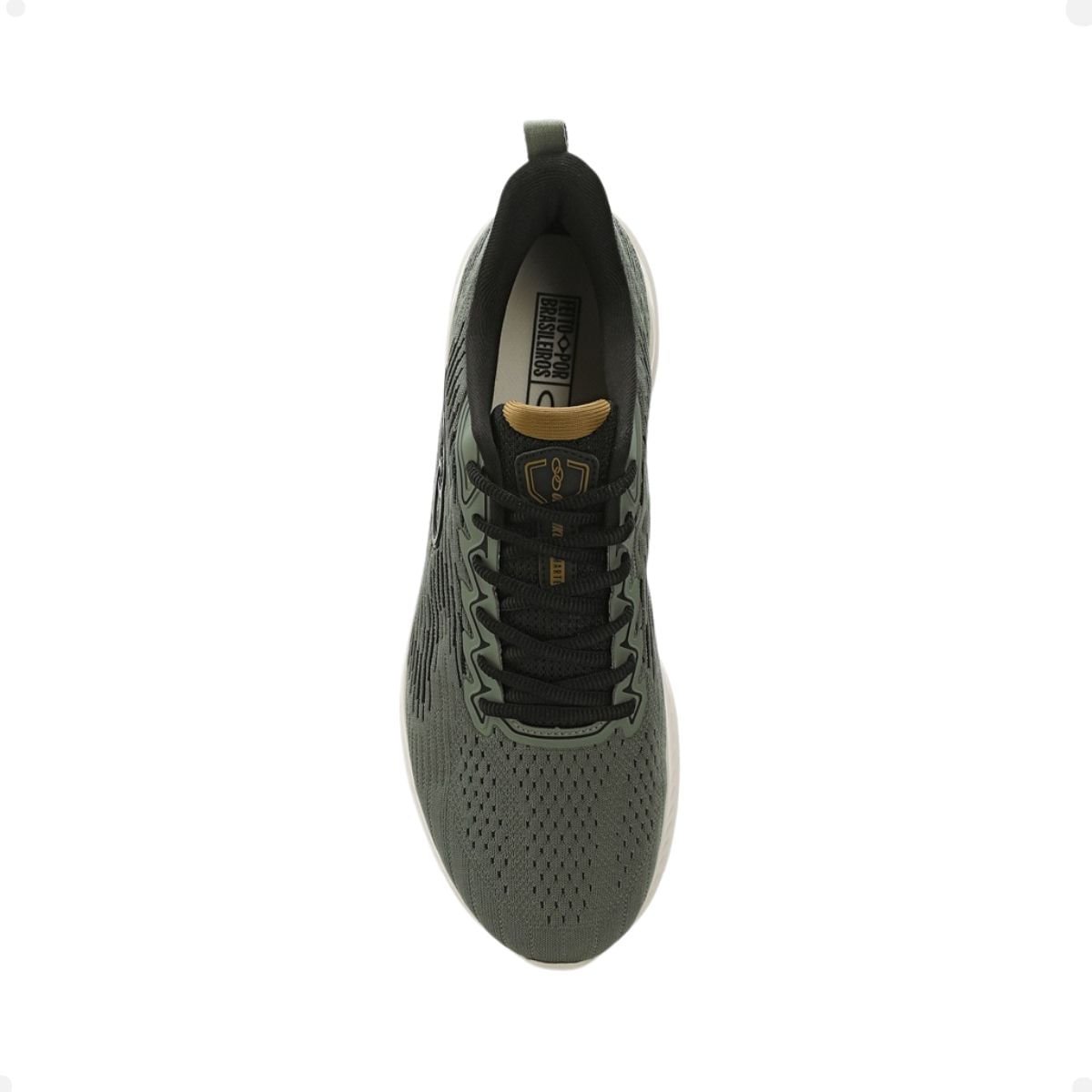 Tenis Running Masculino Olympikus Marte Verde Verde 3