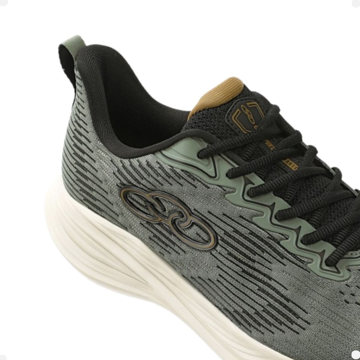 Tenis Running Masculino Olympikus Marte Verde Verde 4