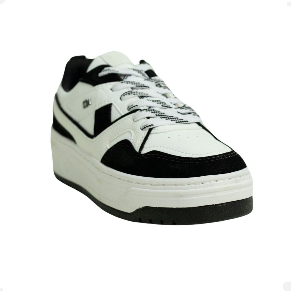 Tênis Dm Urban Espresso Preto & Branco Branco/Preto
