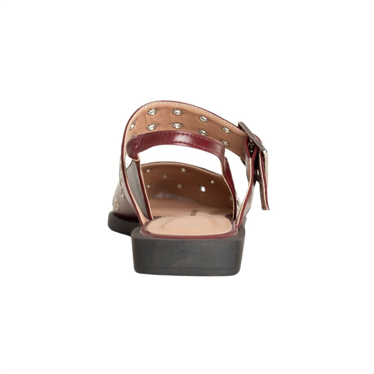 Slingback Royal Obsession Vinho Marrom 4