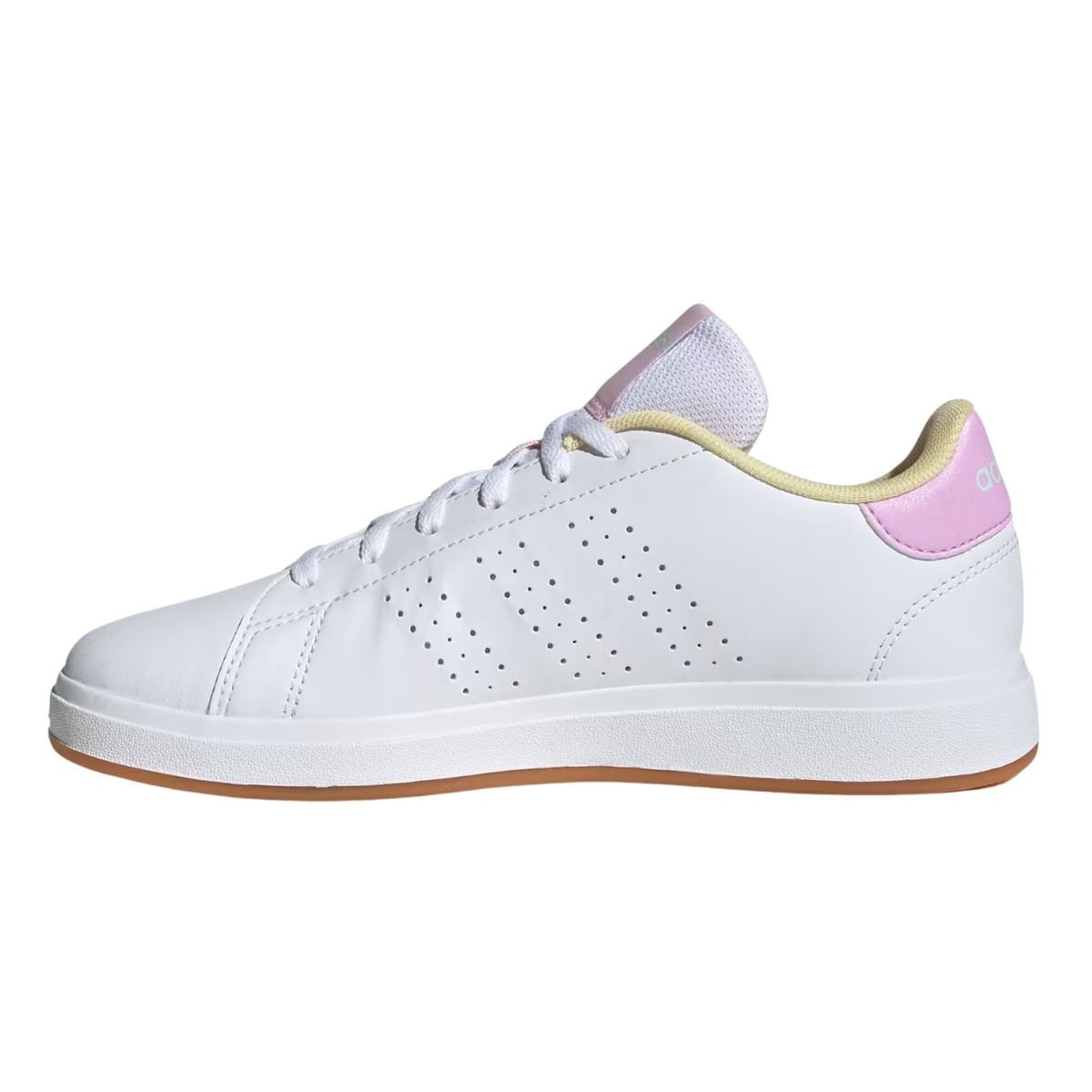 Tênis Casual Infantil Adidas Advantage Base Junior Branco Branco 9