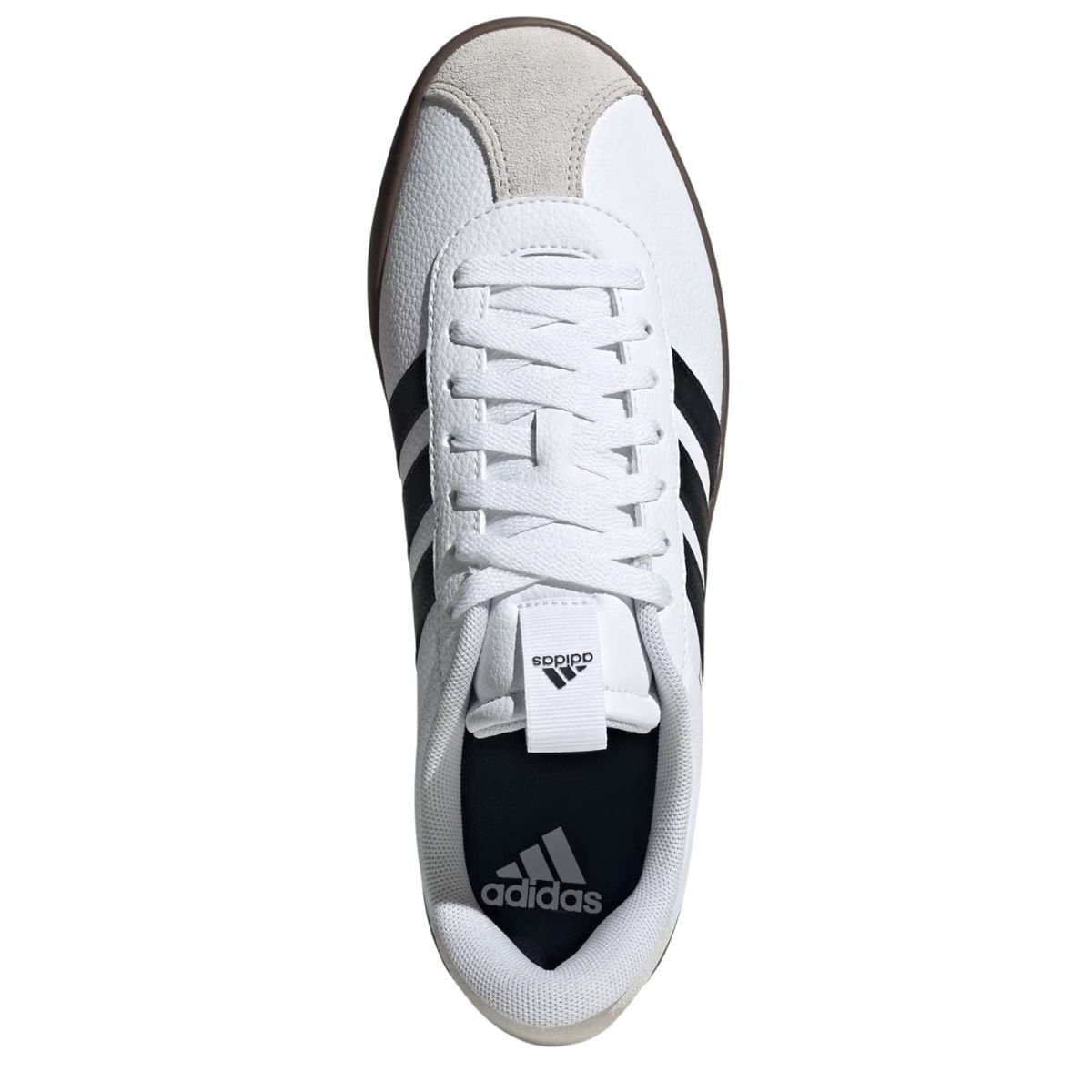 Tênis Casual Masculino Adidas Vl Court Branco Branco 3