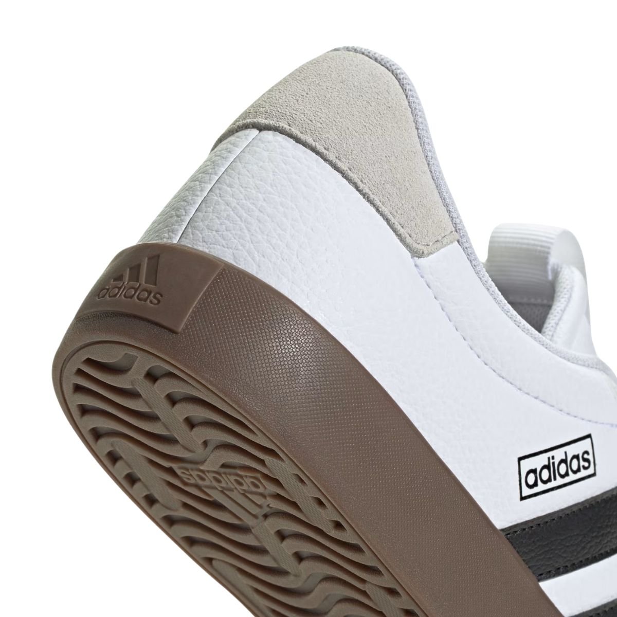 Tênis Casual Masculino Adidas Vl Court Branco Branco 7