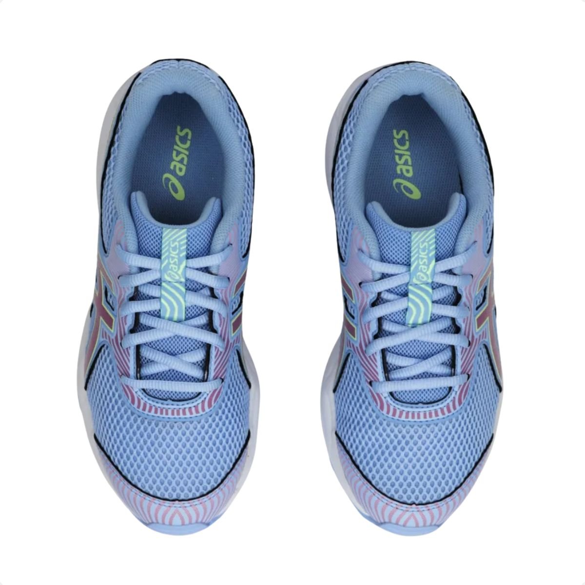 Tênis Running Infantil Asics Buzz 4 Azul Claro Azul 3