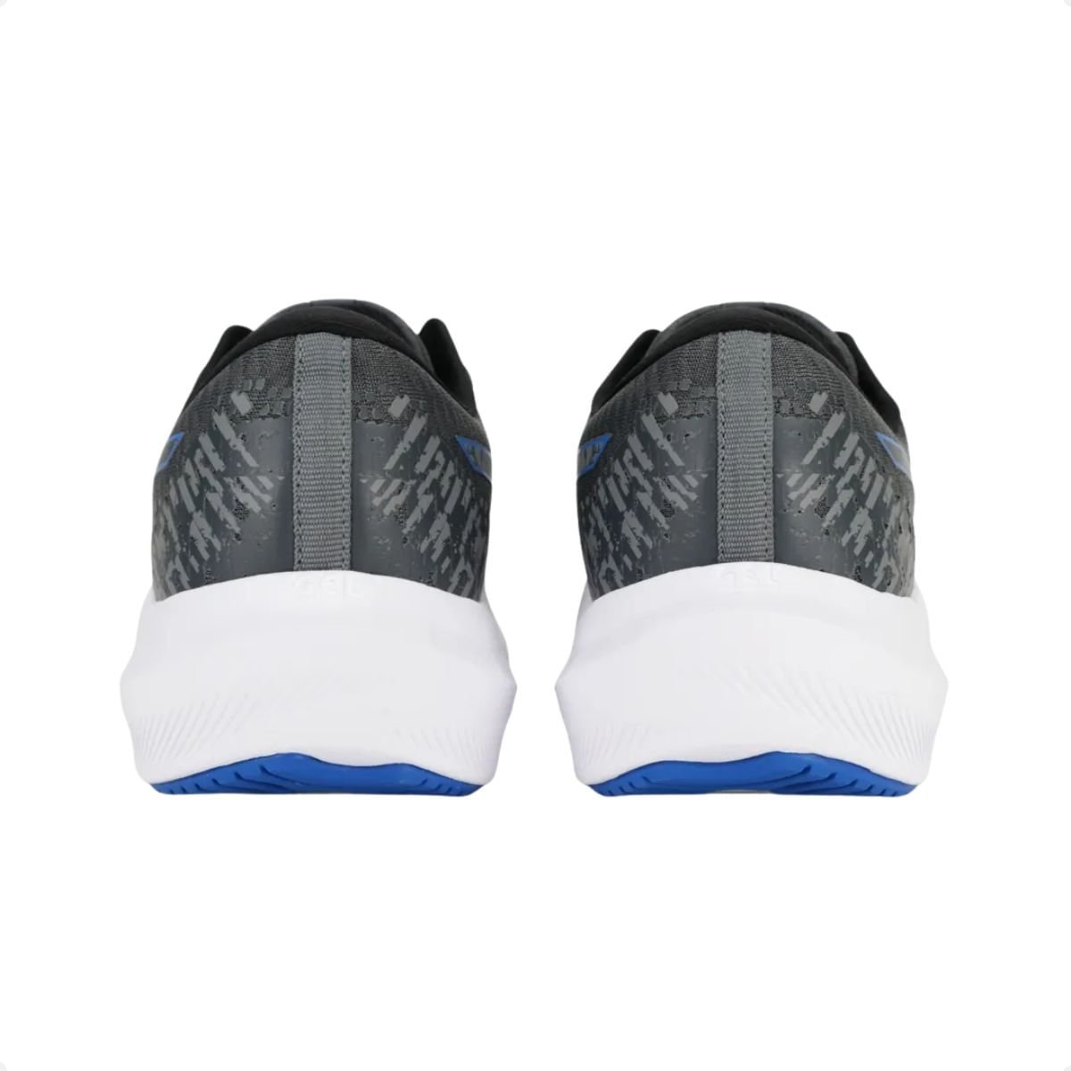 Tênis Running Masculino Asics Gel-Shogun 7 Chumbo E Azul Preto 6