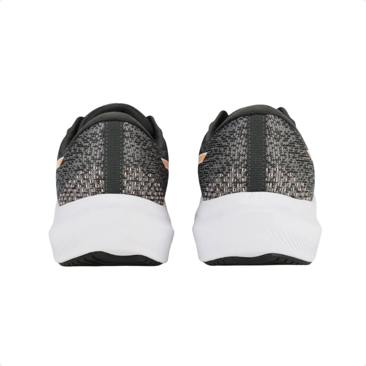 Tênis Running Masculino Asics Gel-Nagoya 7 Chumbo E Laranja Preto 6