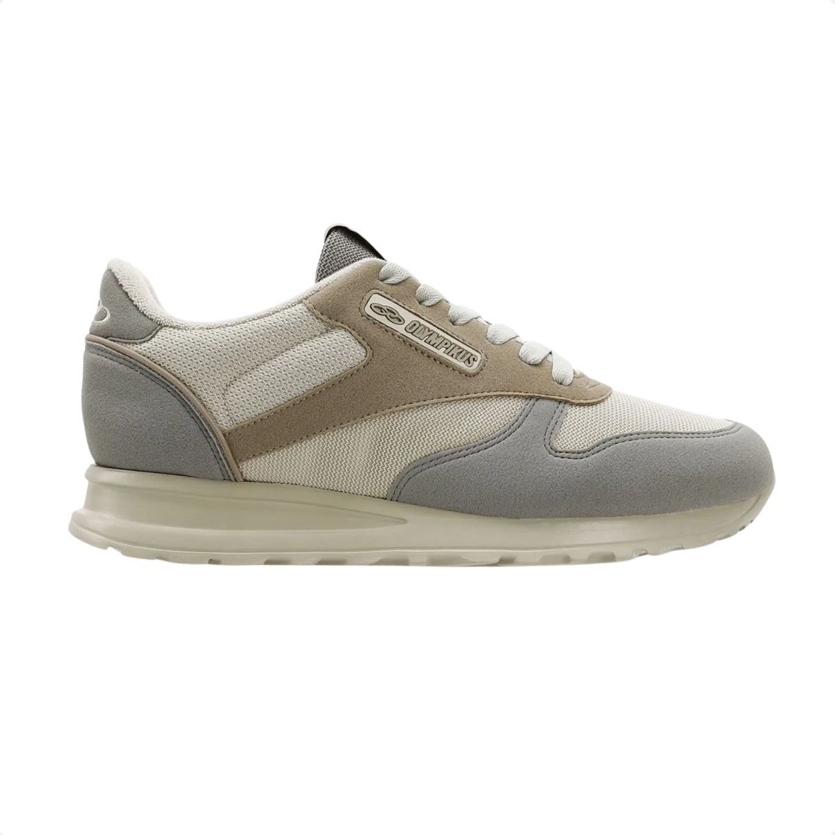 Tênis Casual Masculino Olympikus Jogging 101 Se Branco
