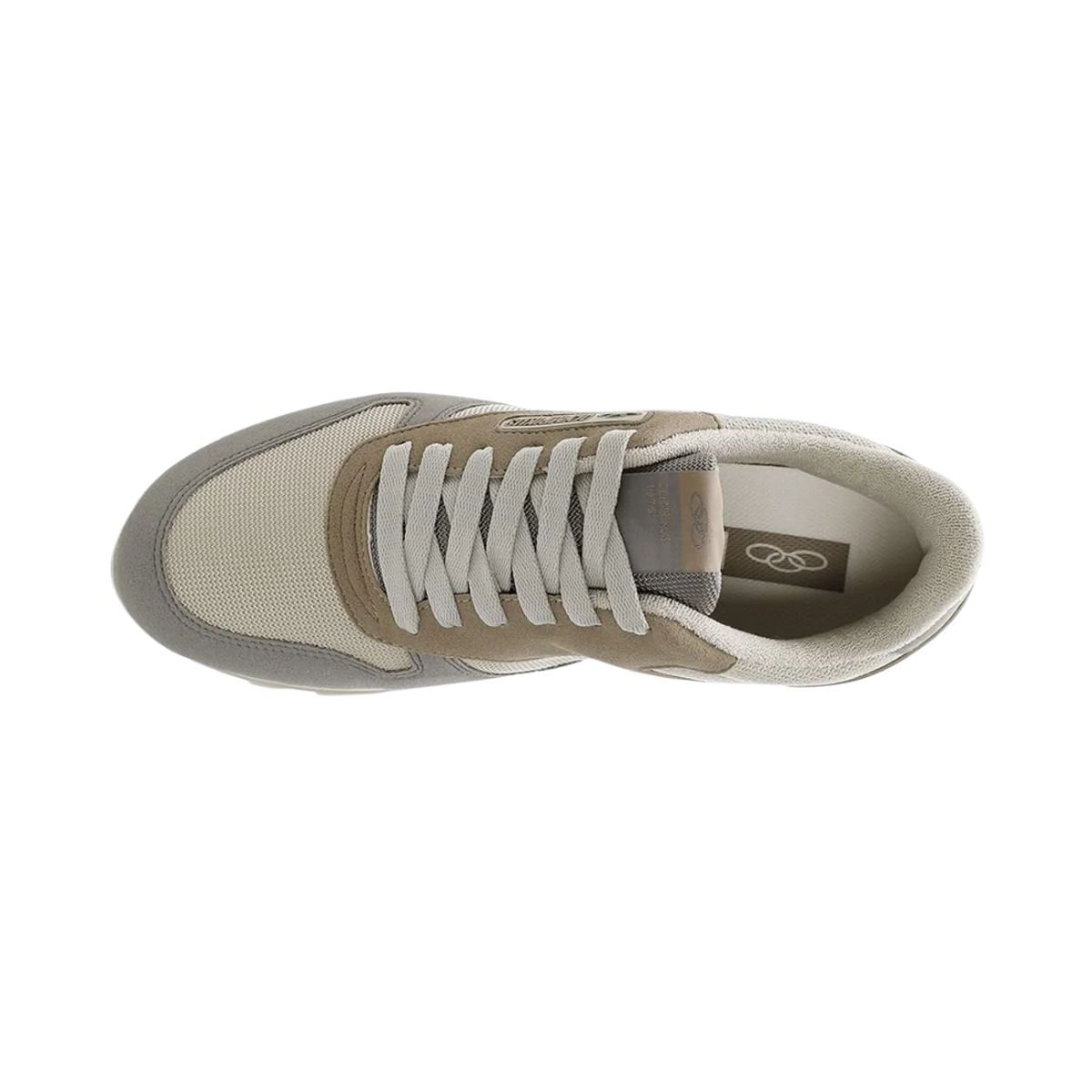 Tênis Casual Masculino Olympikus Jogging 101 Se Branco Bege 6