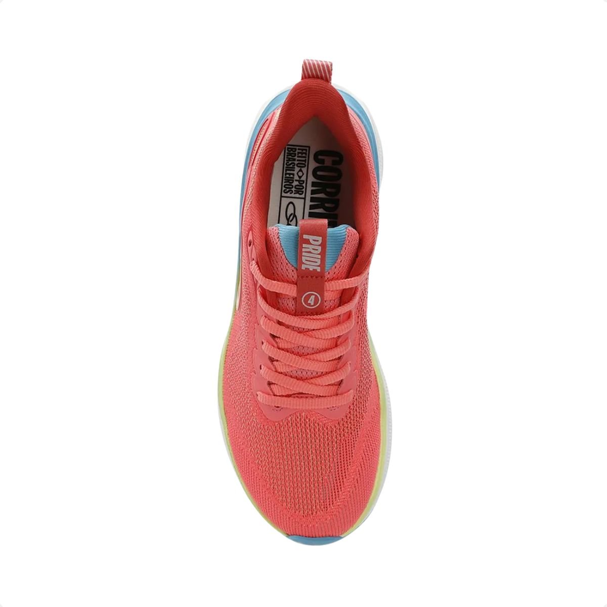 Tênis Running Feminino Olympikus Pride 4 Coral Rosa 3