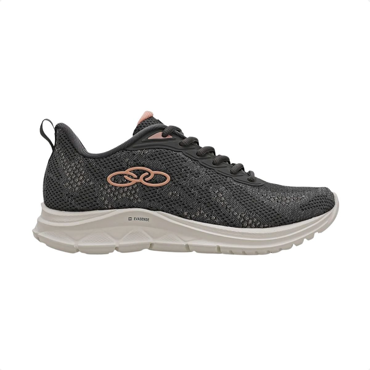 Tenis Running Fem Running Olympikus Citrus 2 Cinza