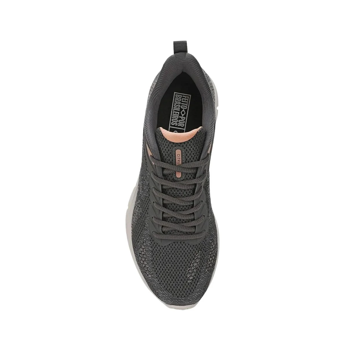 Tenis Running Fem Running Olympikus Citrus 2 Cinza Cinza 3