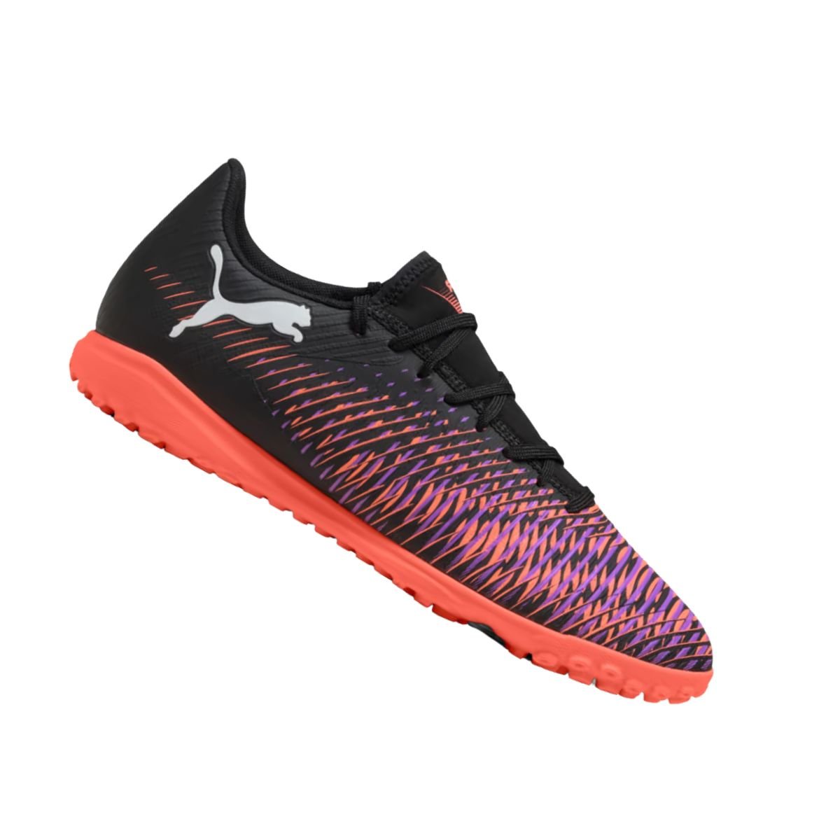 Chuteira Society Masculina Puma Future 8 Play Preto E Coral Preto 7