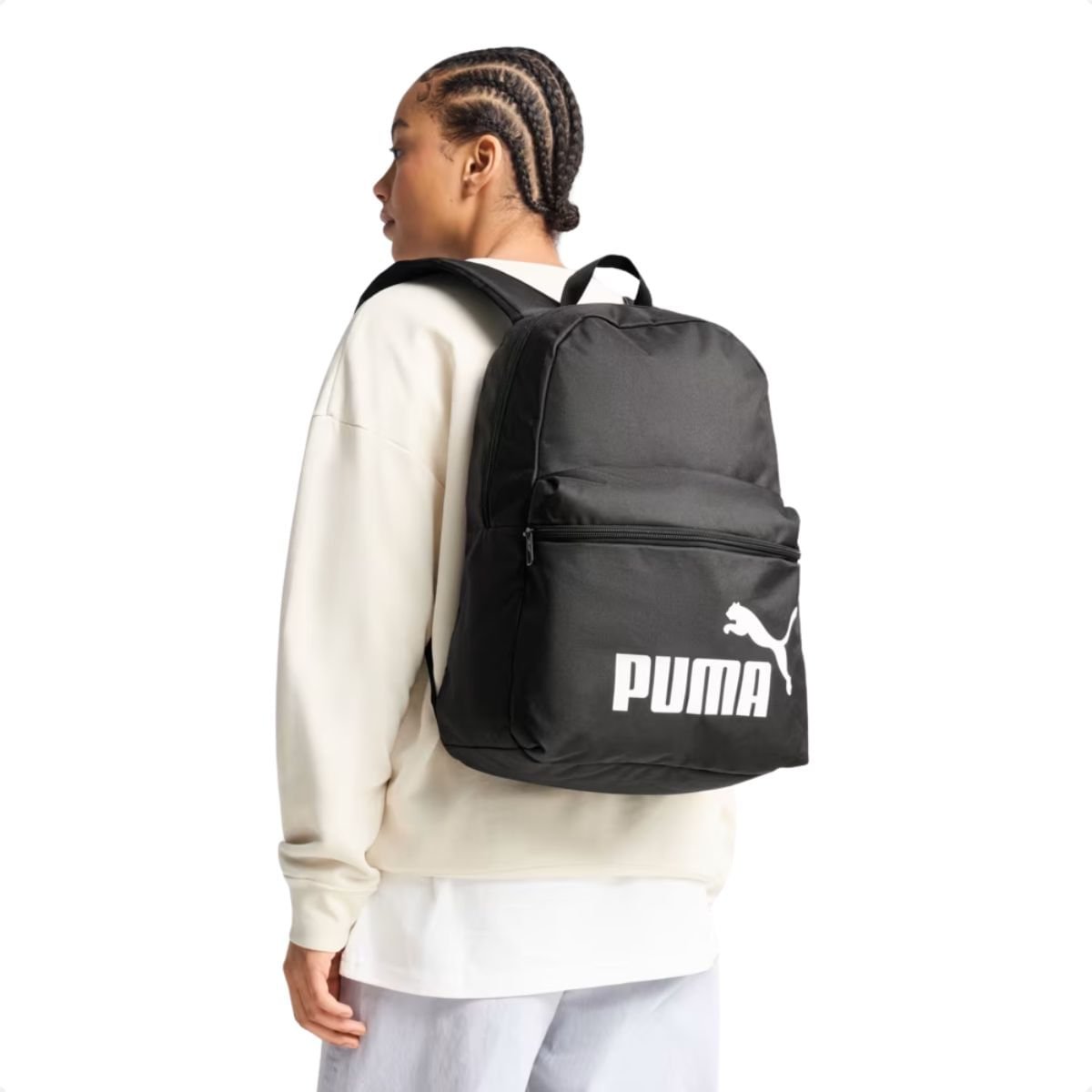 Mochila Esportiva Puma Phase Backpack Preta Preto 2