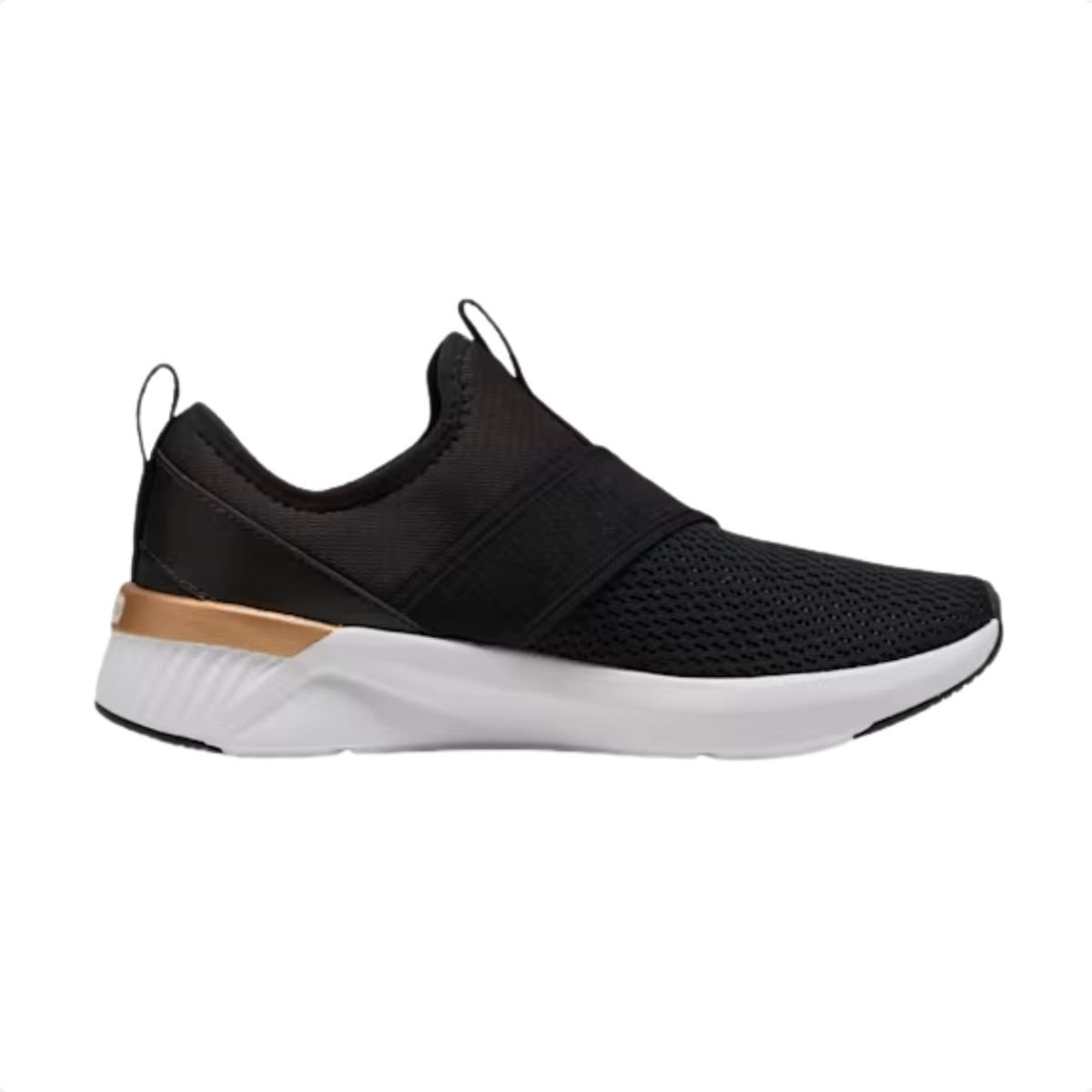 Tênis Casual Feminino Puma Softride Harli Slip On Preto Preto 4