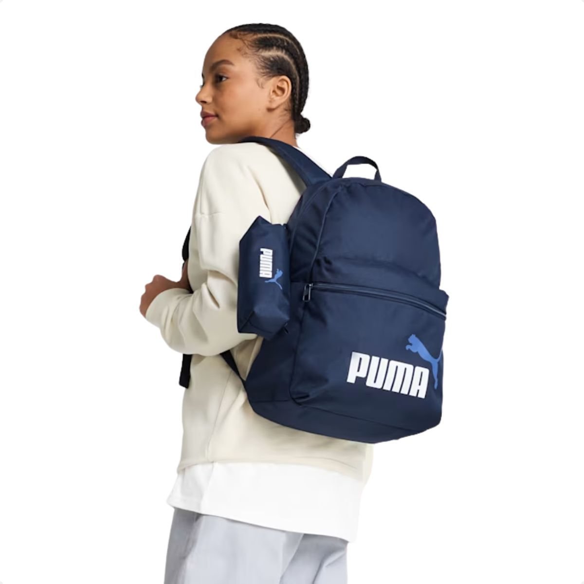 Mochila Esportiva Puma Phase Backpack Set Azul Azul 2