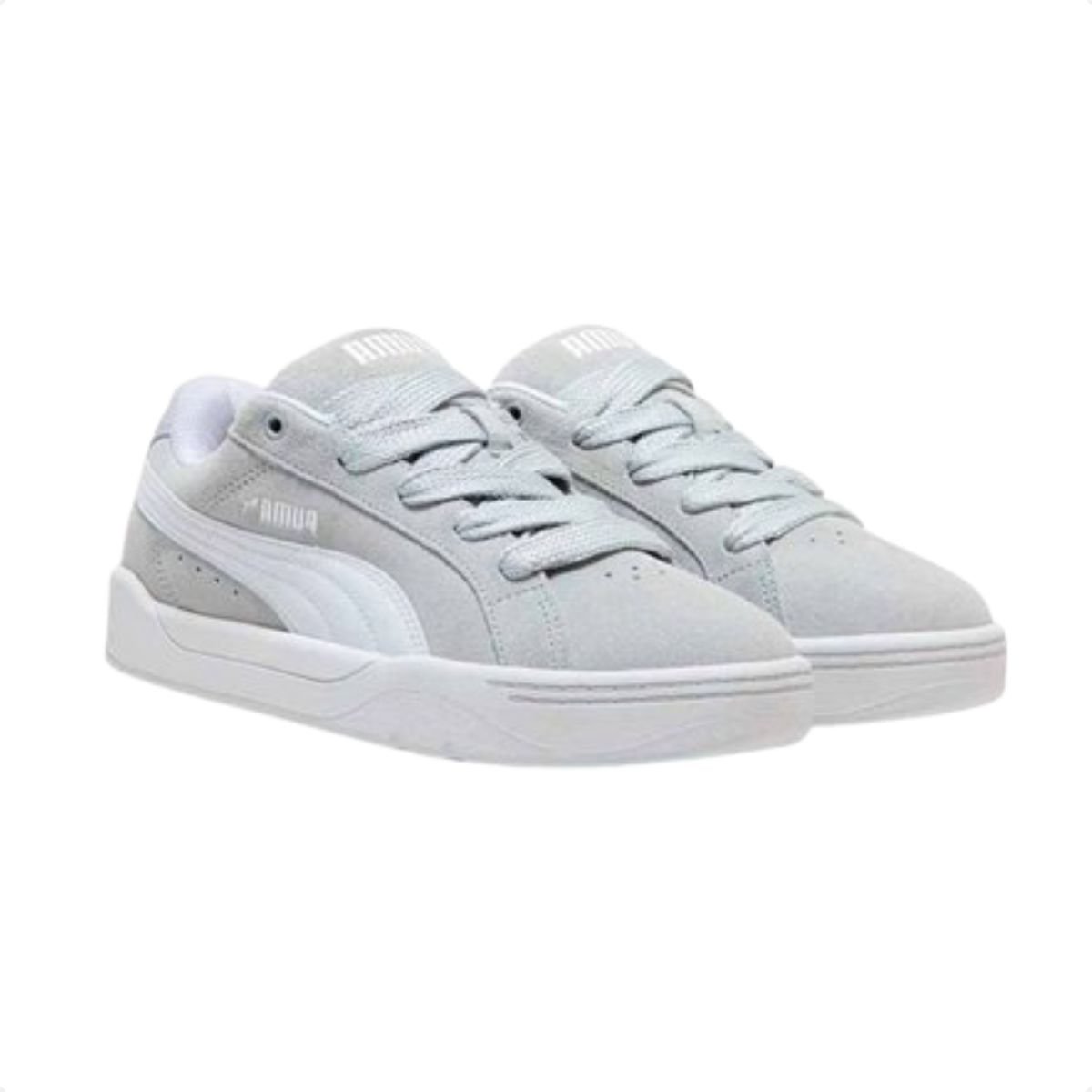Tênis Casual Masculino Puma Park Lifestyle Easy Sd Bdp Cinza Cinza 2