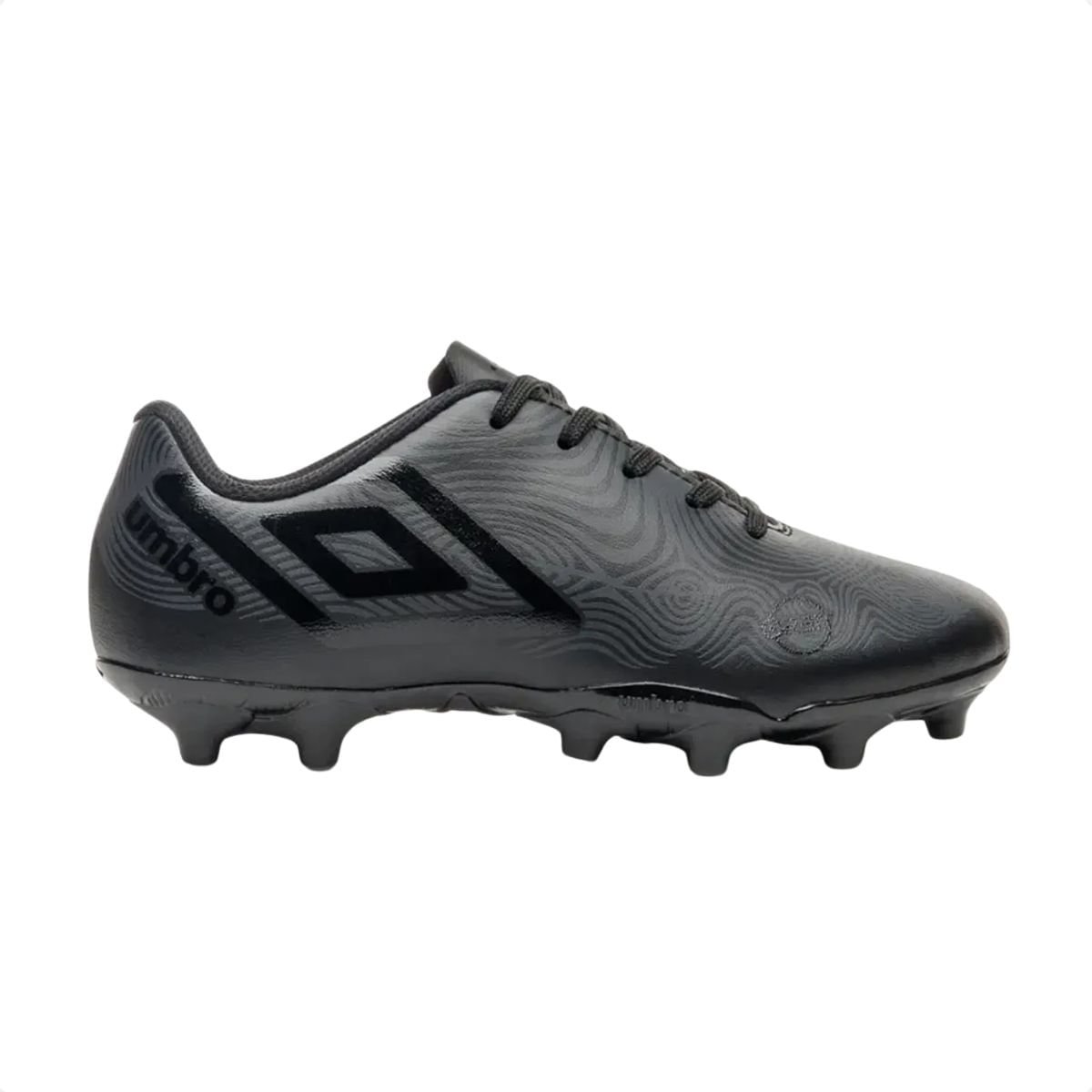 Chuteira Campo Infantil Umbro Orbit Junior Preta
