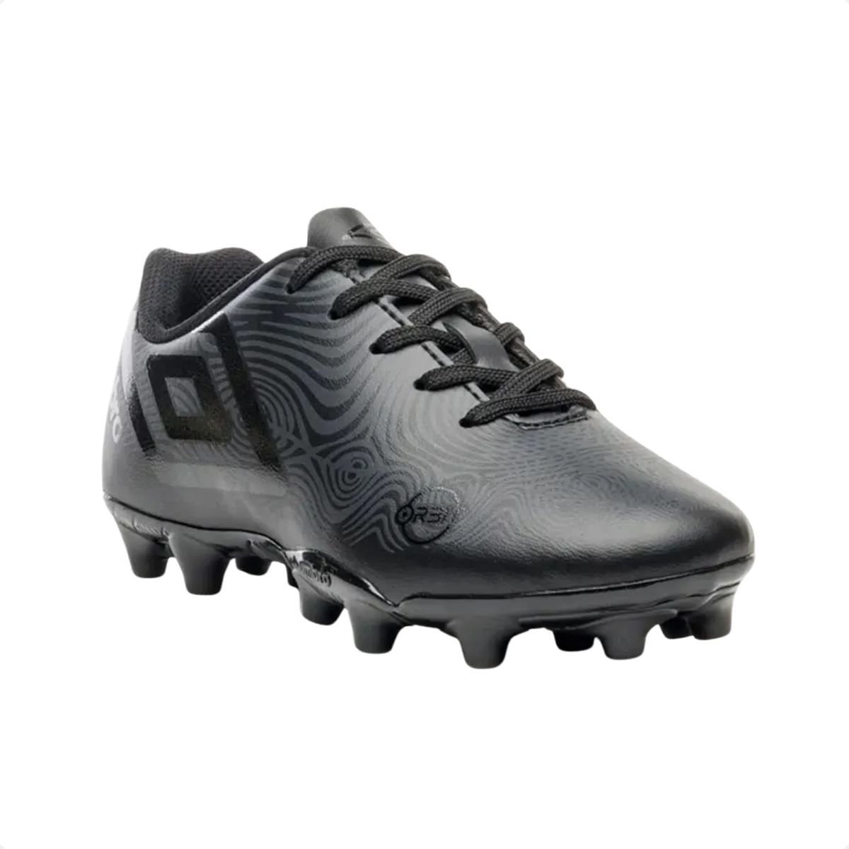 Chuteira Campo Infantil Umbro Orbit Junior Preta Preto 2
