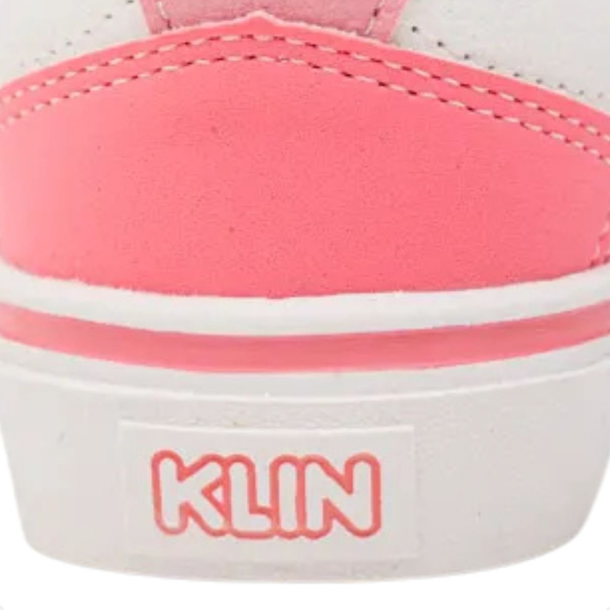 Tênis Infantil Freestyle Baby Klin  Branco E Rosa Branco/Rosa 6
