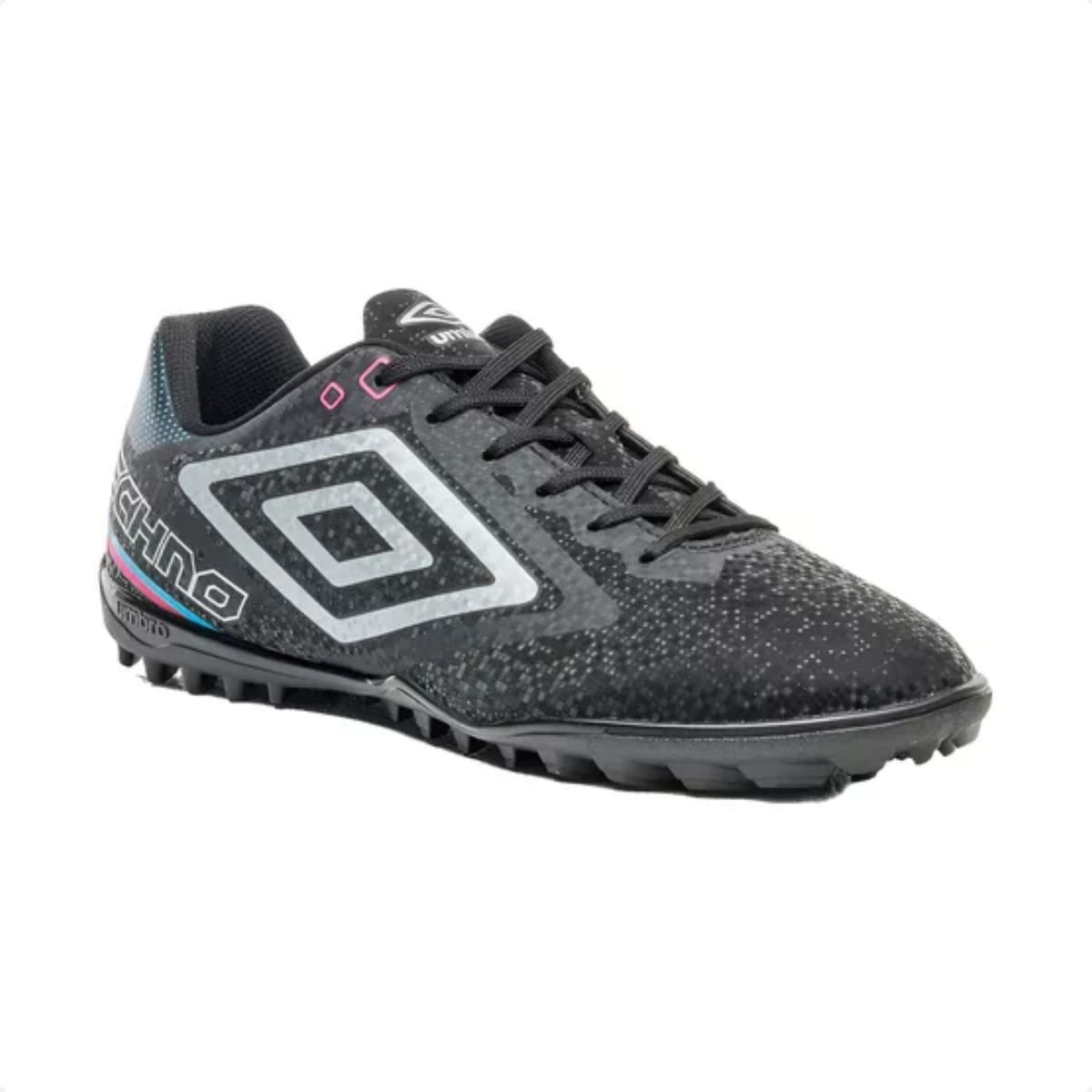 Chuteira Society Masculina Umbro Techno Ii Preta Preto 2