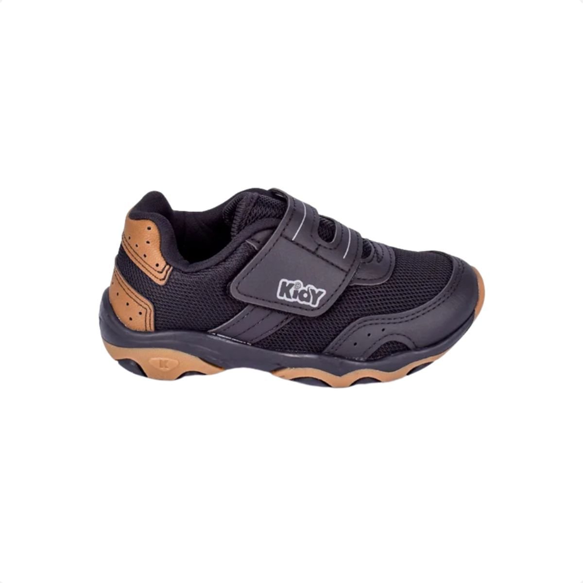 Tênis Play Preto Crepe Kidy Preto/Crepe 3