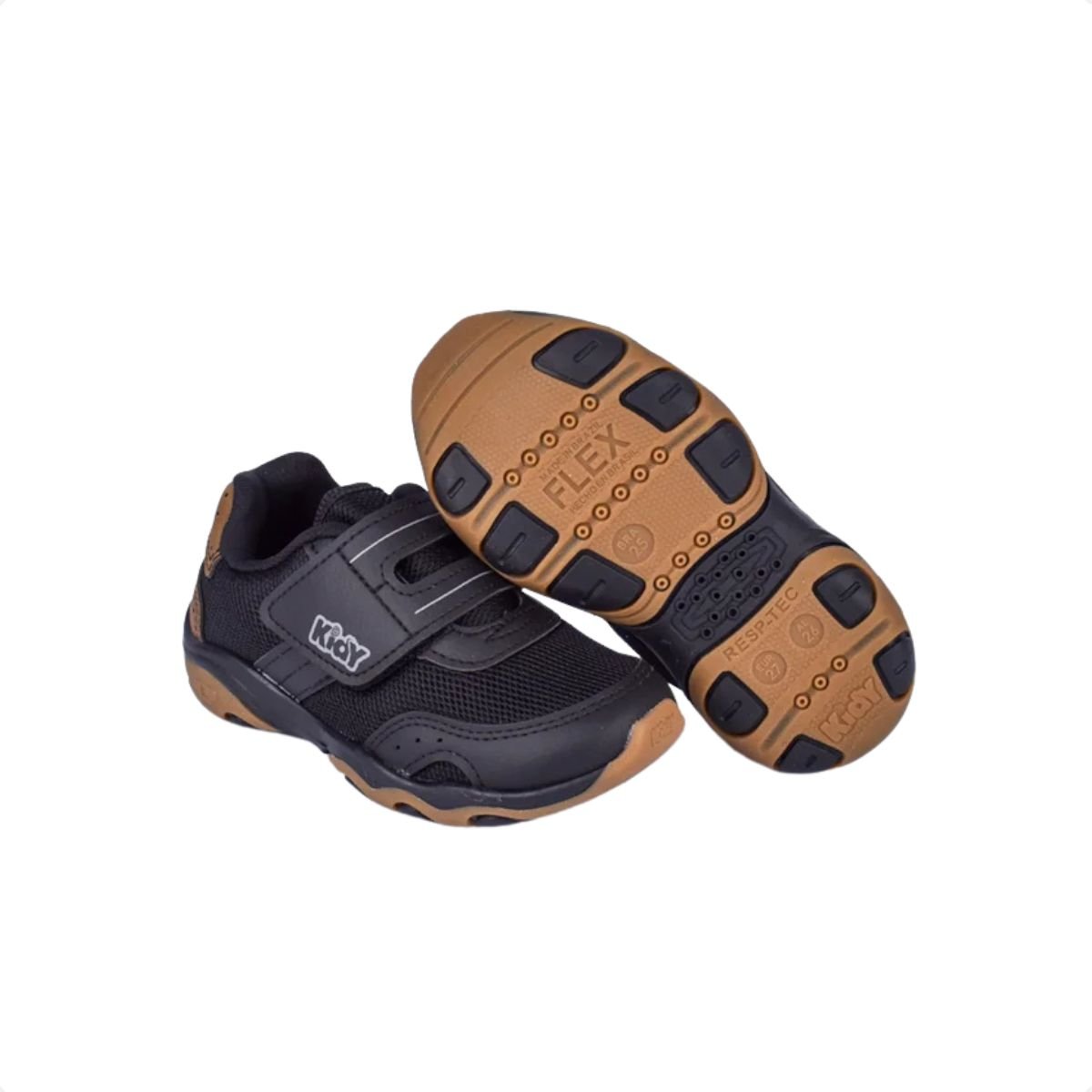 Tênis Play Preto Crepe Kidy Preto/Crepe 5