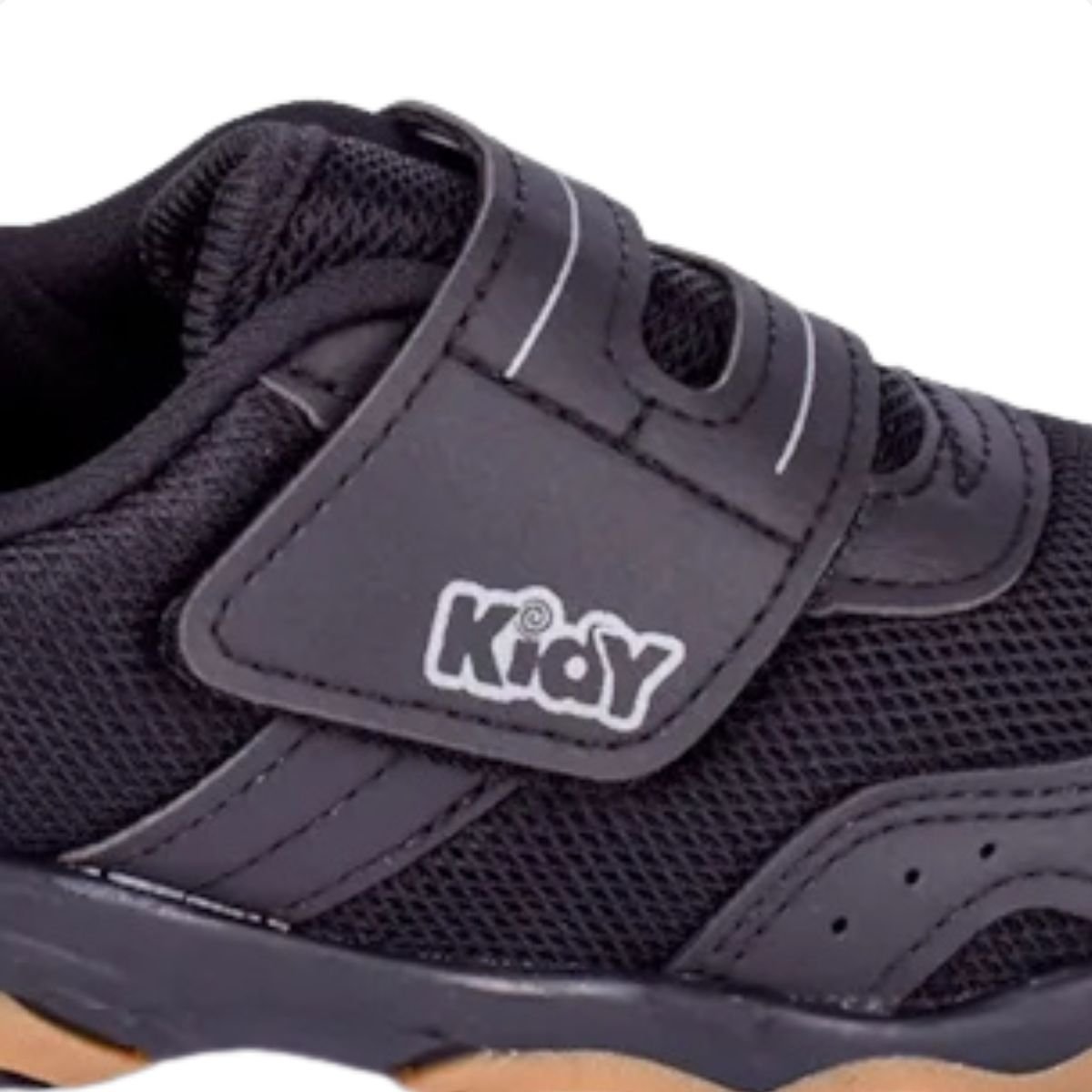 Tênis Play Preto Crepe Kidy Preto/Crepe 7