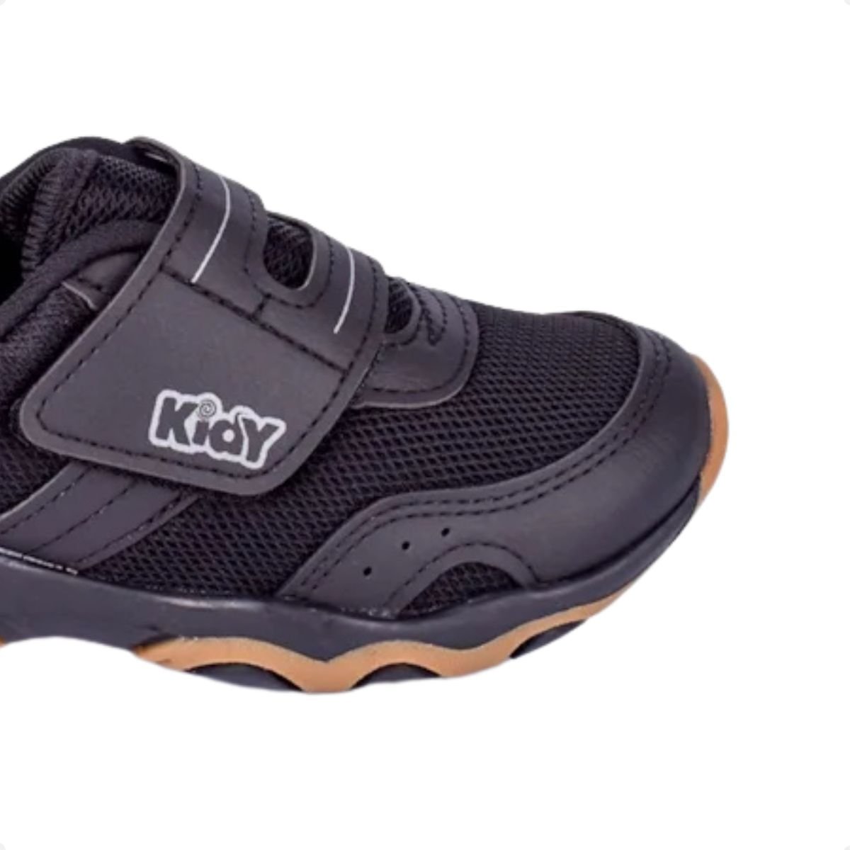 Tênis Play Preto Crepe Kidy Preto/Crepe 1