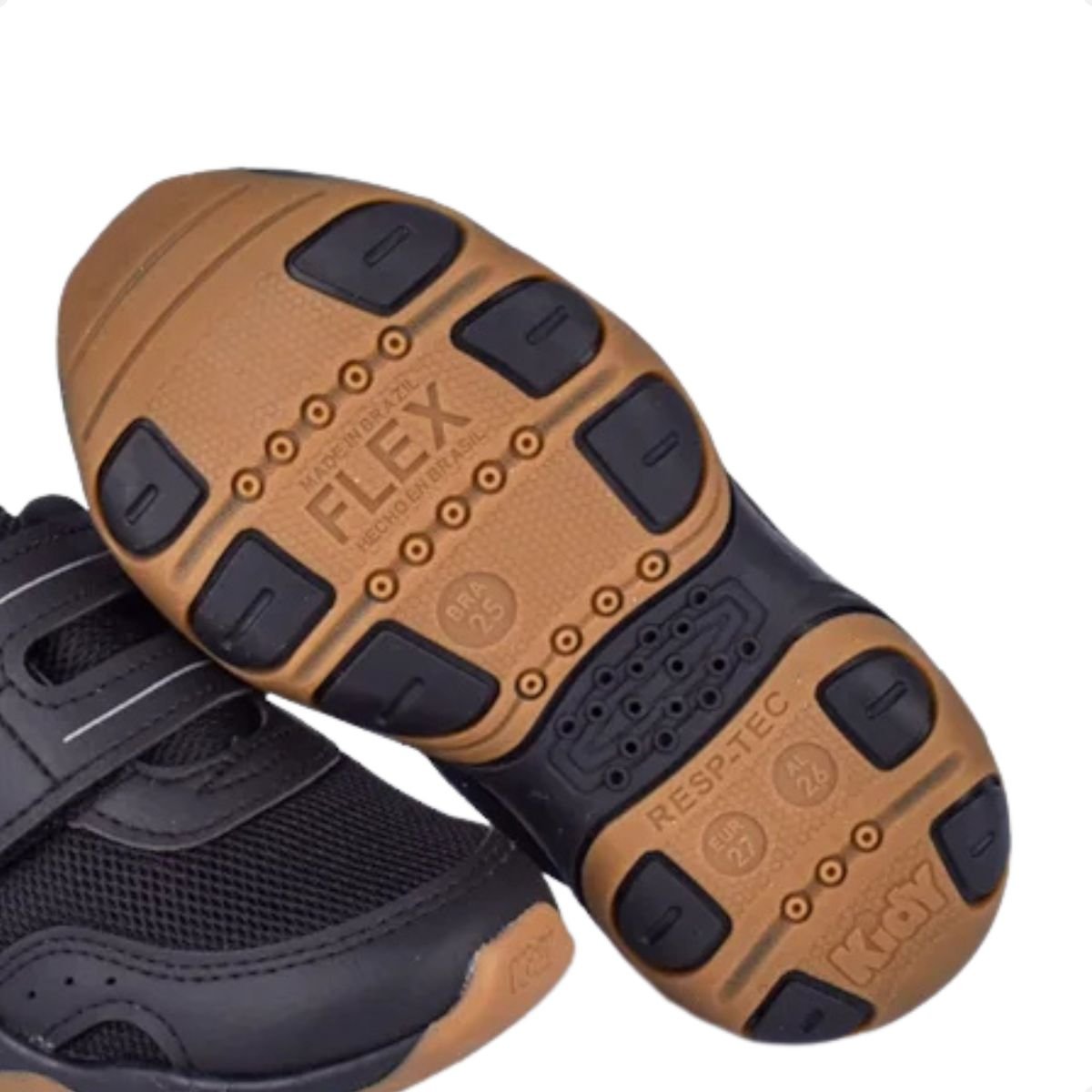 Tênis Play Preto Crepe Kidy Preto/Crepe 7