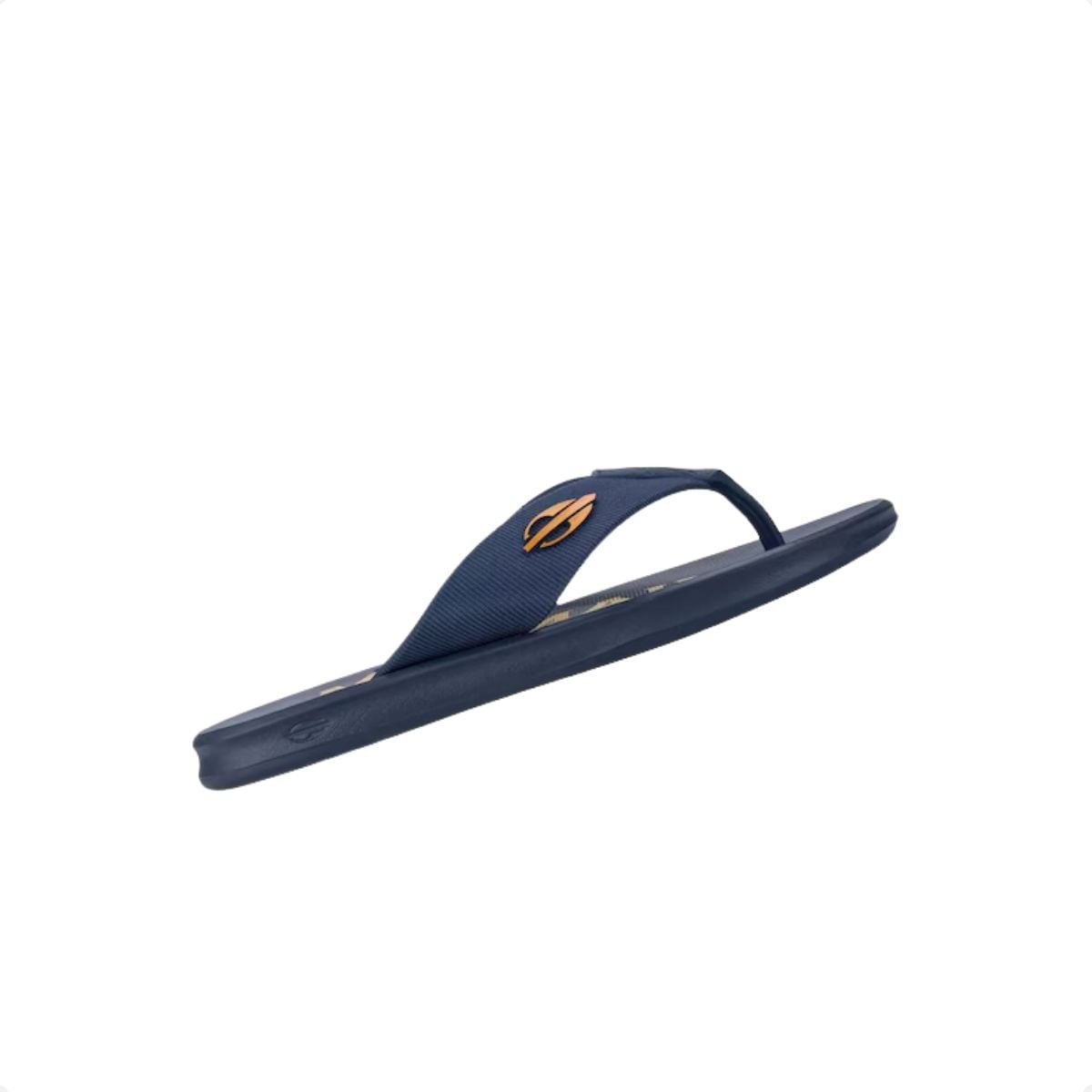 Chinelo Masculino Dedo Grendene Wave Ii Marinho Azul/Amarelo 5