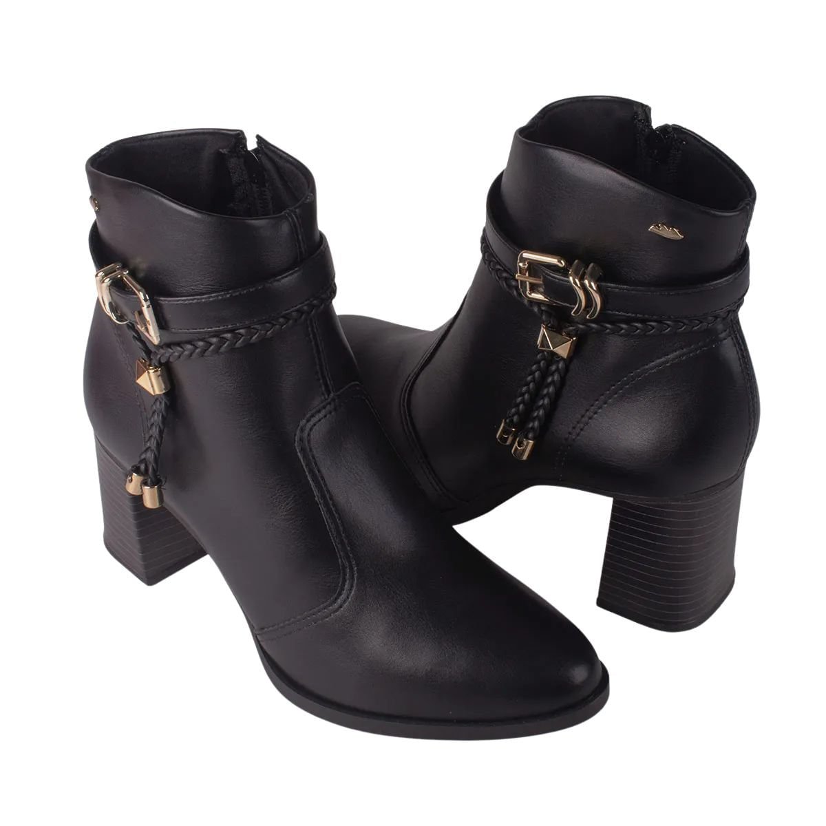 Bota Feminina Cano Baixo Dakota Preto 5