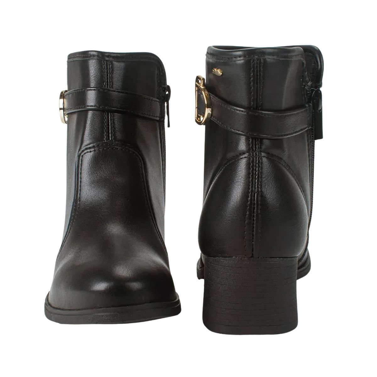 Bota Fem Cano Baixo Dakota Preto 5