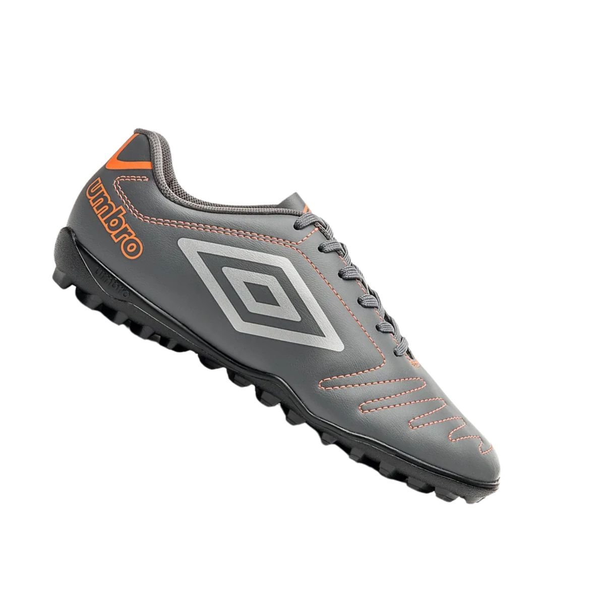 Chuteira Society Masculina Umbro Class Chumbo Cinza 7