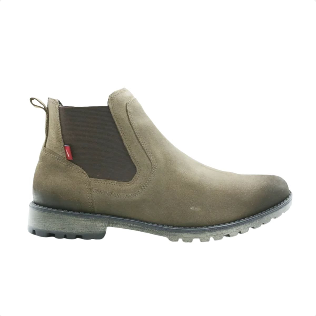 Bota Masculina Coturno Ferracini Marrom Verde