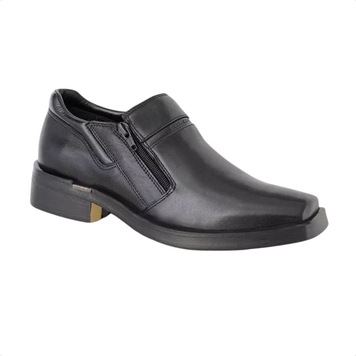 Sapato Masculino Social Ferracini Urban Way Preto Preto 2
