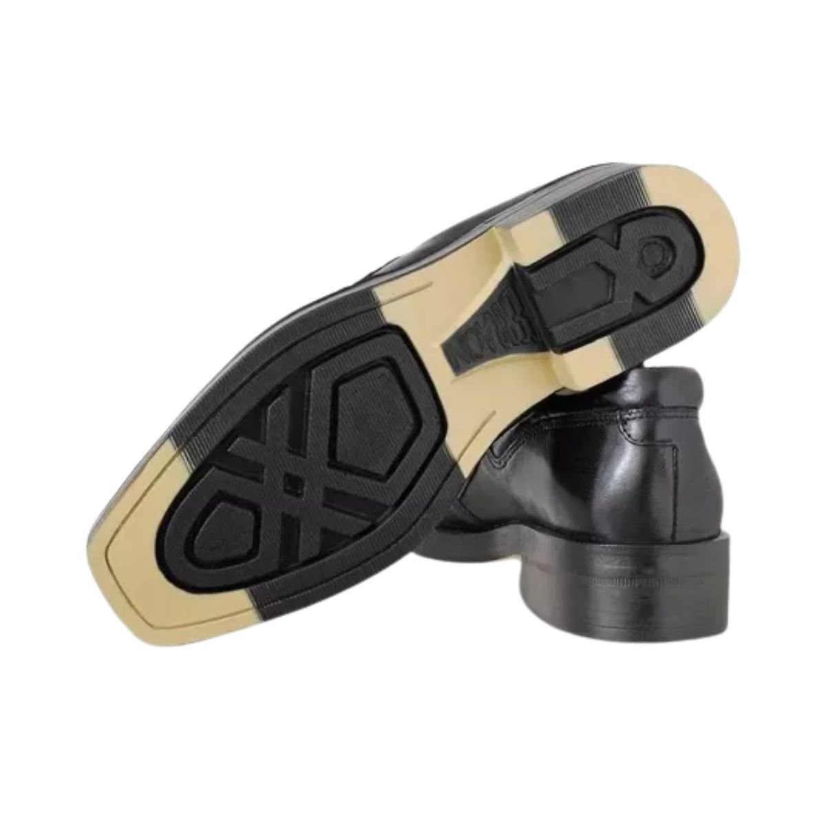 Sapato Masculino Social Ferracini Urban Way Preto Preto 5