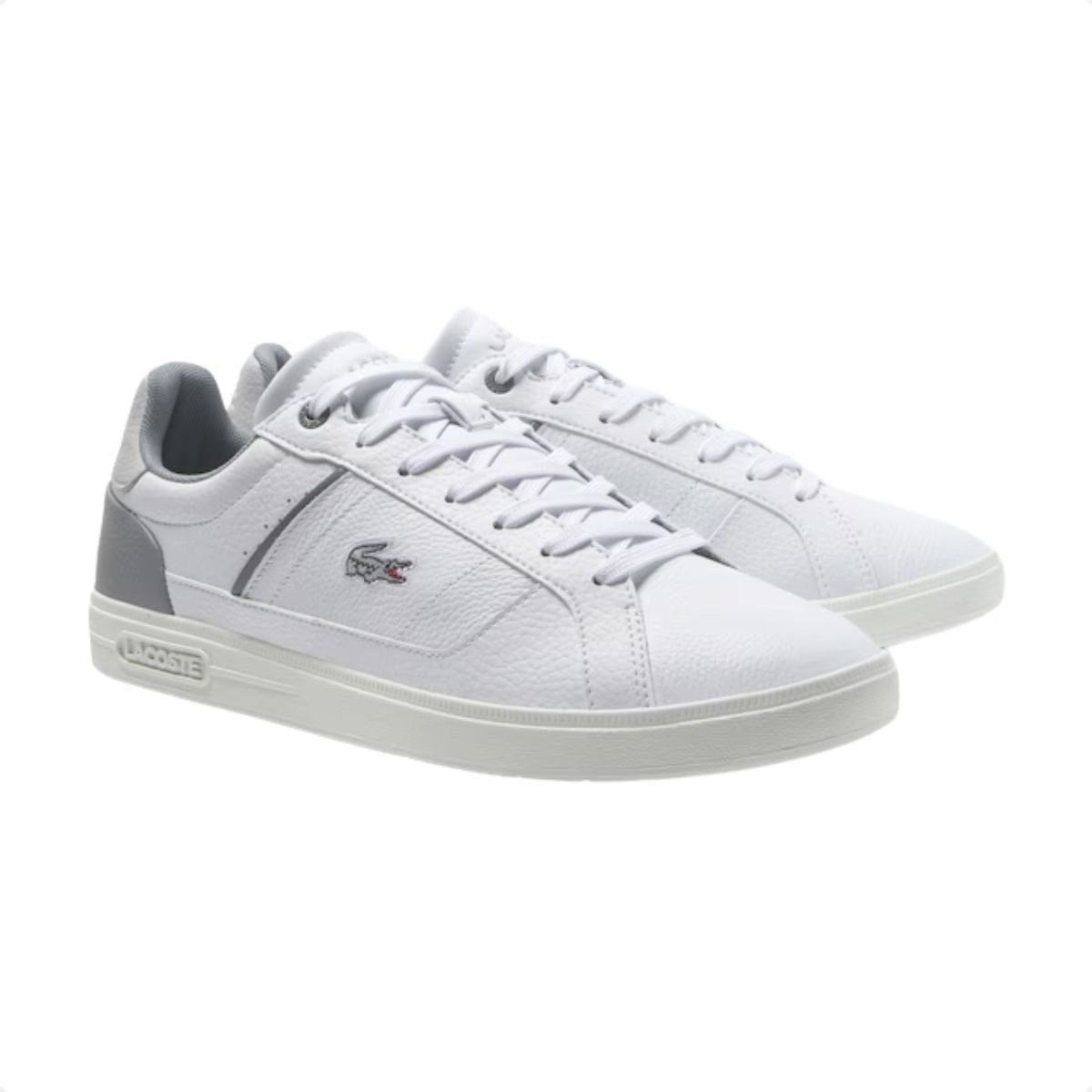 Sapatênis Masculino Lacoste Europa Pro Branco Branco 2