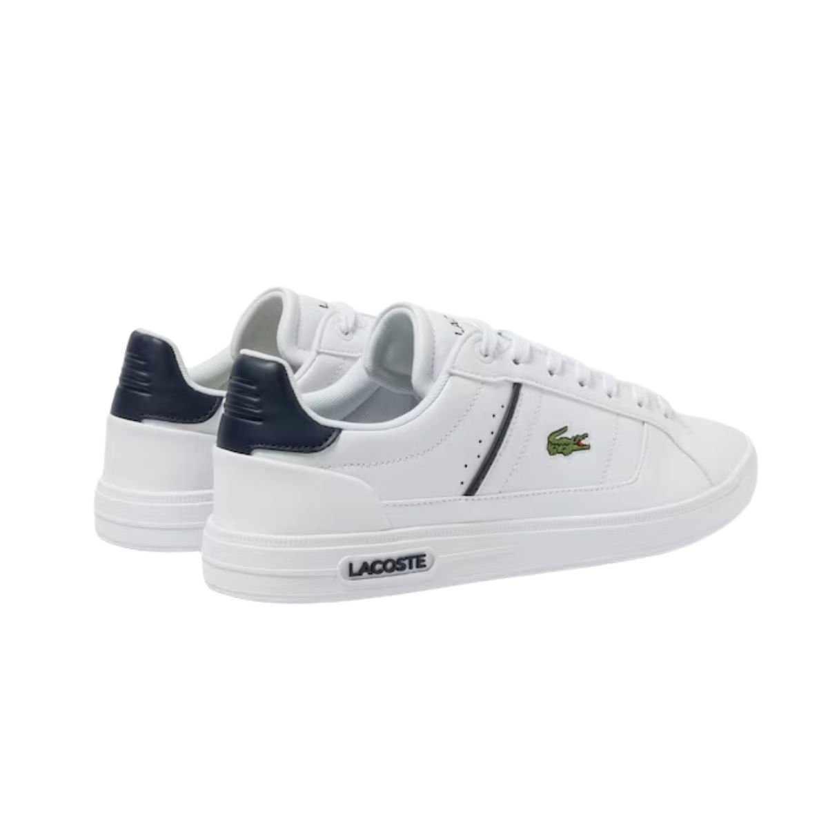 Sapatênis Masculino Lacoste Europa Pro Branco Branco 5